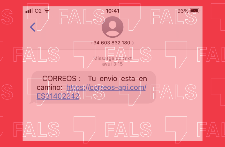 Torna l&rsquo;estafa suplantant Correus per obtenir dades banc&agrave;ries