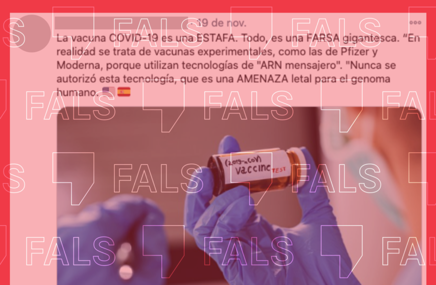 Les vacunes d&rsquo;ARN missatger no modifiquen l&rsquo;ADN ni amenacen el genoma hum&agrave;