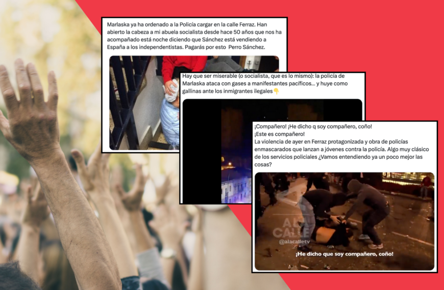 Cinc rumors falsos de la setmana de protestes contra l’amnistia